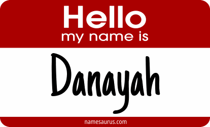 Hello my name is Danayah png download