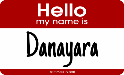 Hello my name is Danayara png download