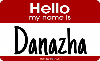 Hello my name is Danazha png download