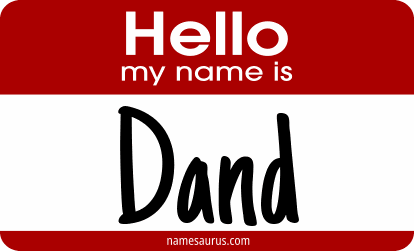 Hello my name is Dand png download