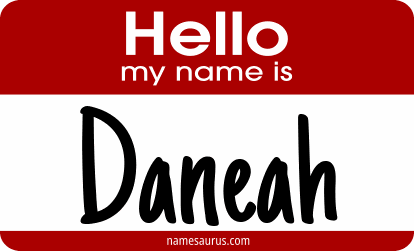 Hello my name is Daneah png download