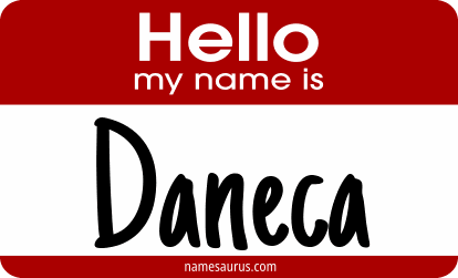 Hello my name is Daneca png download