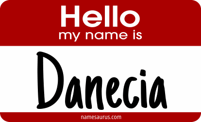 Hello my name is Danecia png download