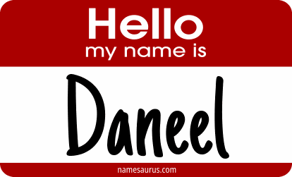 Hello my name is Daneel png download