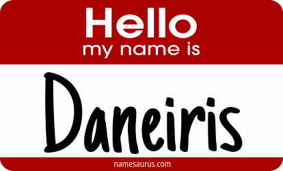 Hello my name is Daneiris png download