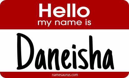 Hello my name is Daneisha png download