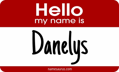Hello my name is Danelys png download