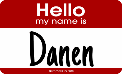 Hello my name is Danen png download