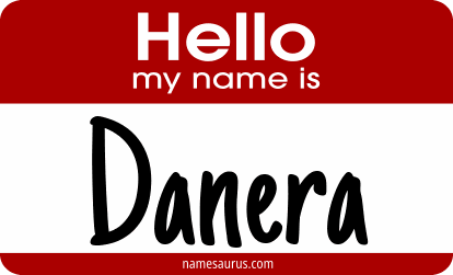 Hello my name is Danera png download