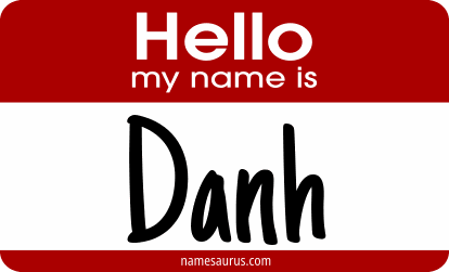 Hello my name is Danh png download