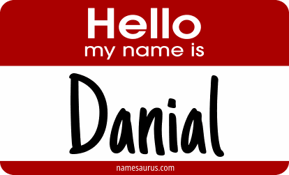 Hello my name is Danial png download