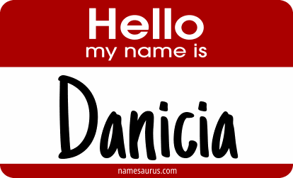 Hello my name is Danicia png download
