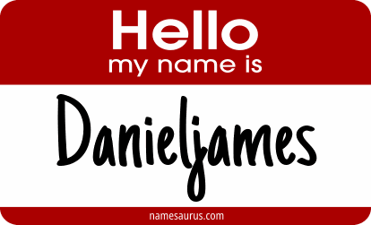Hello my name is Danieljames png download