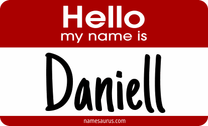 Hello my name is Daniell png download