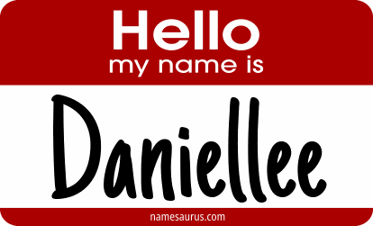 Hello my name is Daniellee png download