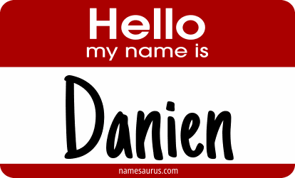 Hello my name is Danien png download