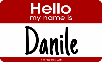 Hello my name is Danile png download