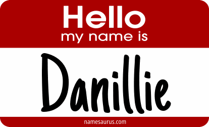 Hello my name is Danillie png download