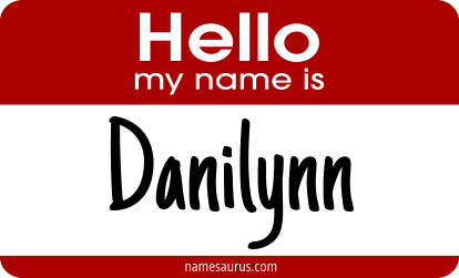 Hello my name is Danilynn png download