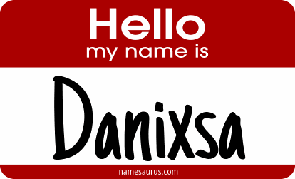Hello my name is Danixsa png download