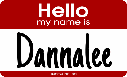 Hello my name is Dannalee png download