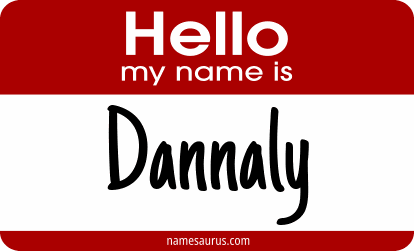 Hello my name is Dannaly png download