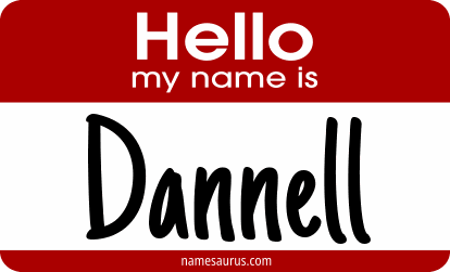 Hello my name is Dannell png download