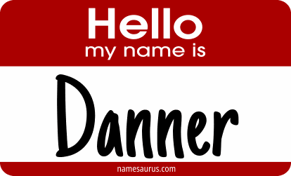 Hello my name is Danner png download