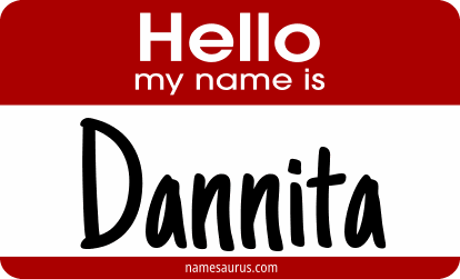 Hello my name is Dannita png download