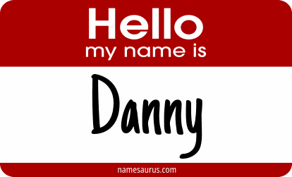 Hello my name is Danny png download