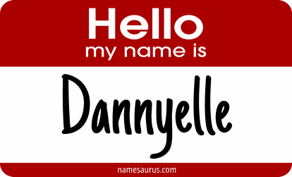 Hello my name is Dannyelle png download