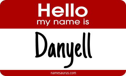 Hello my name is Danyell png download