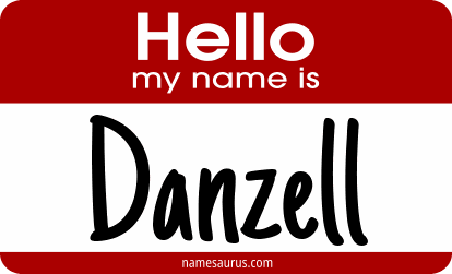 Hello my name is Danzell png download
