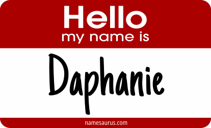Hello my name is Daphanie png download