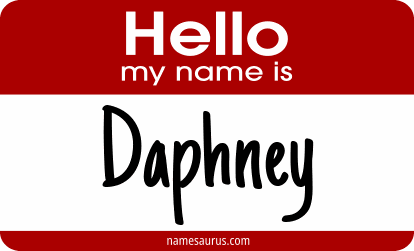 Hello my name is Daphney png download