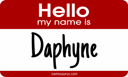 Hello my name is Daphyne png download