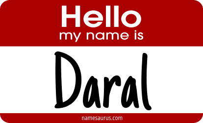 Hello my name is Daral png download