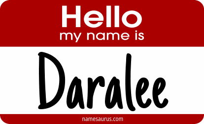 Hello my name is Daralee png download