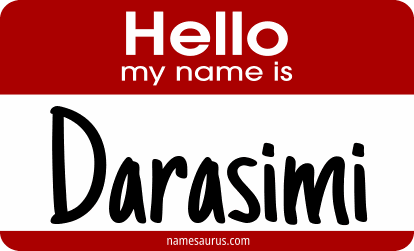 Hello my name is Darasimi png download