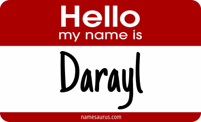 Hello my name is Darayl png download