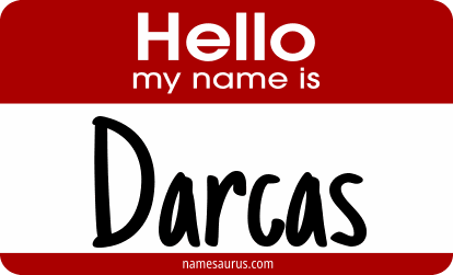 Hello my name is Darcas png download