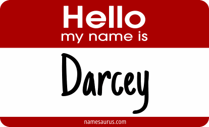 Hello my name is Darcey png download