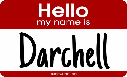Hello my name is Darchell png download