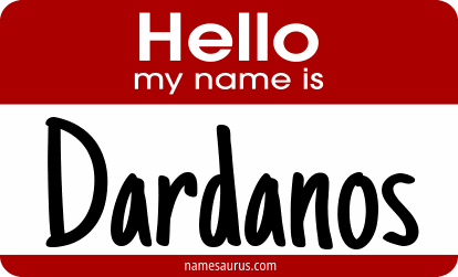 Hello my name is Dardanos png download
