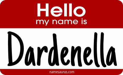 Hello my name is Dardenella png download