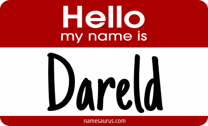 Hello my name is Dareld png download