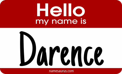 Hello my name is Darence png download