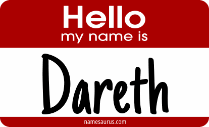 Hello my name is Dareth png download