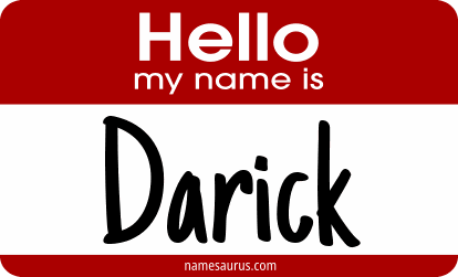 Hello my name is Darick png download