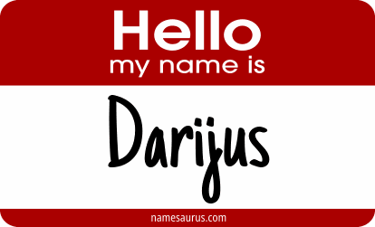 Hello my name is Darijus png download